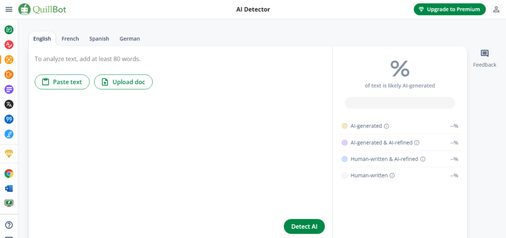 Quillbot AI Detector
